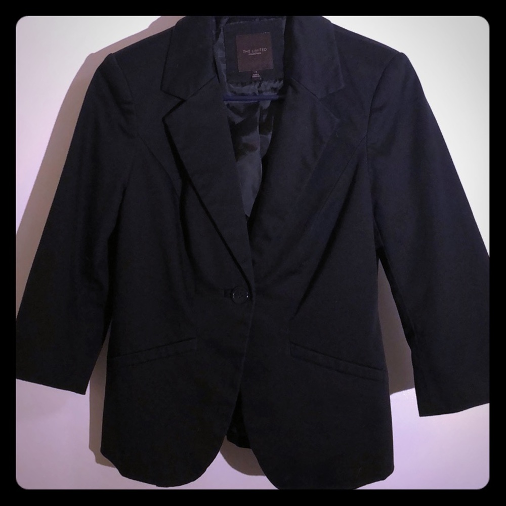 3/4 sleeve blazer